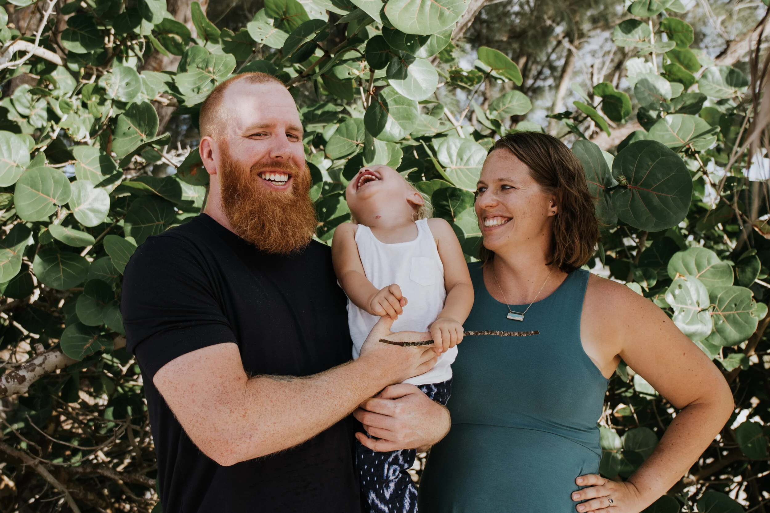 beach family photos, Tampa