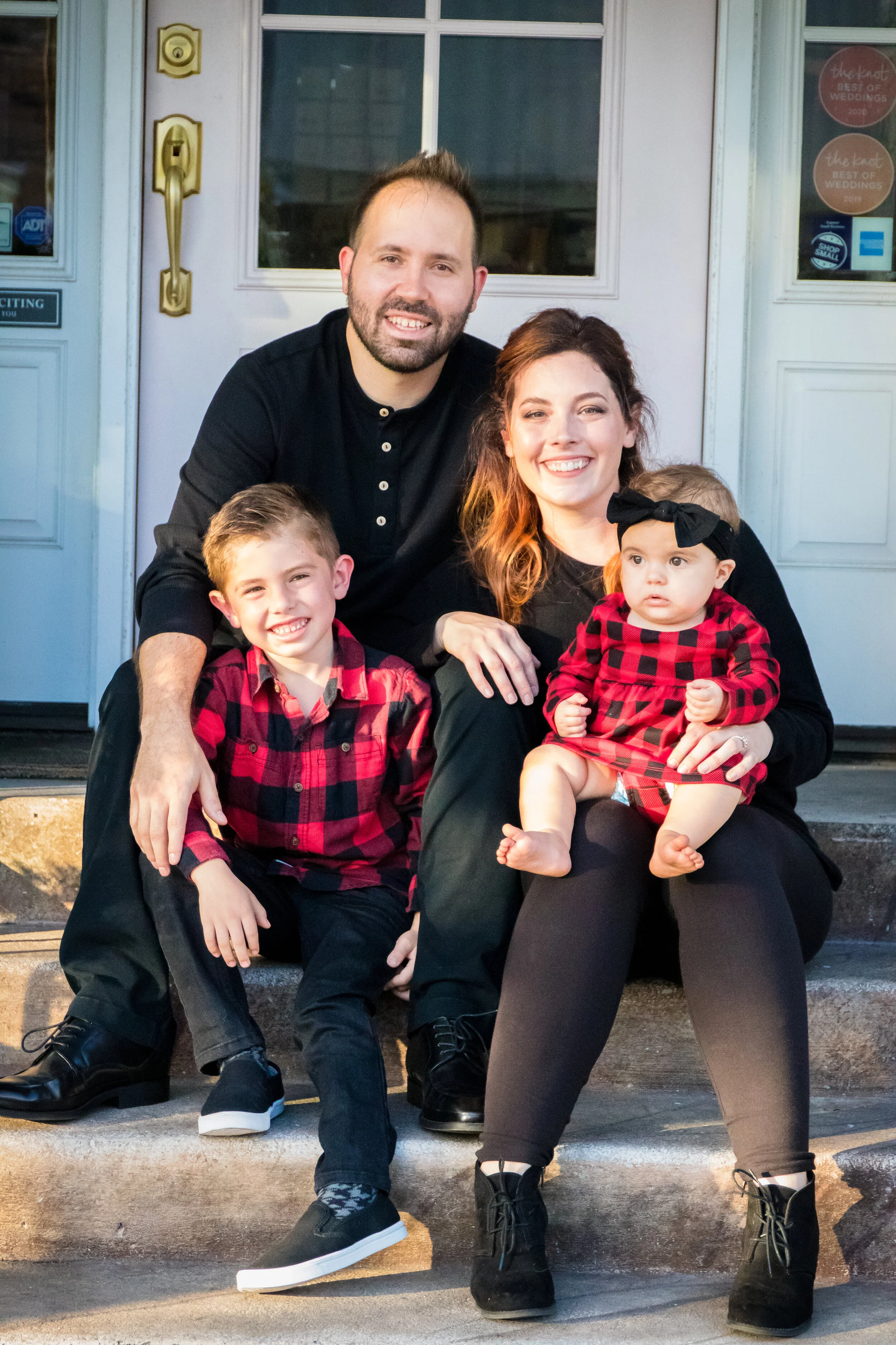 Christmas family photos, Tampa