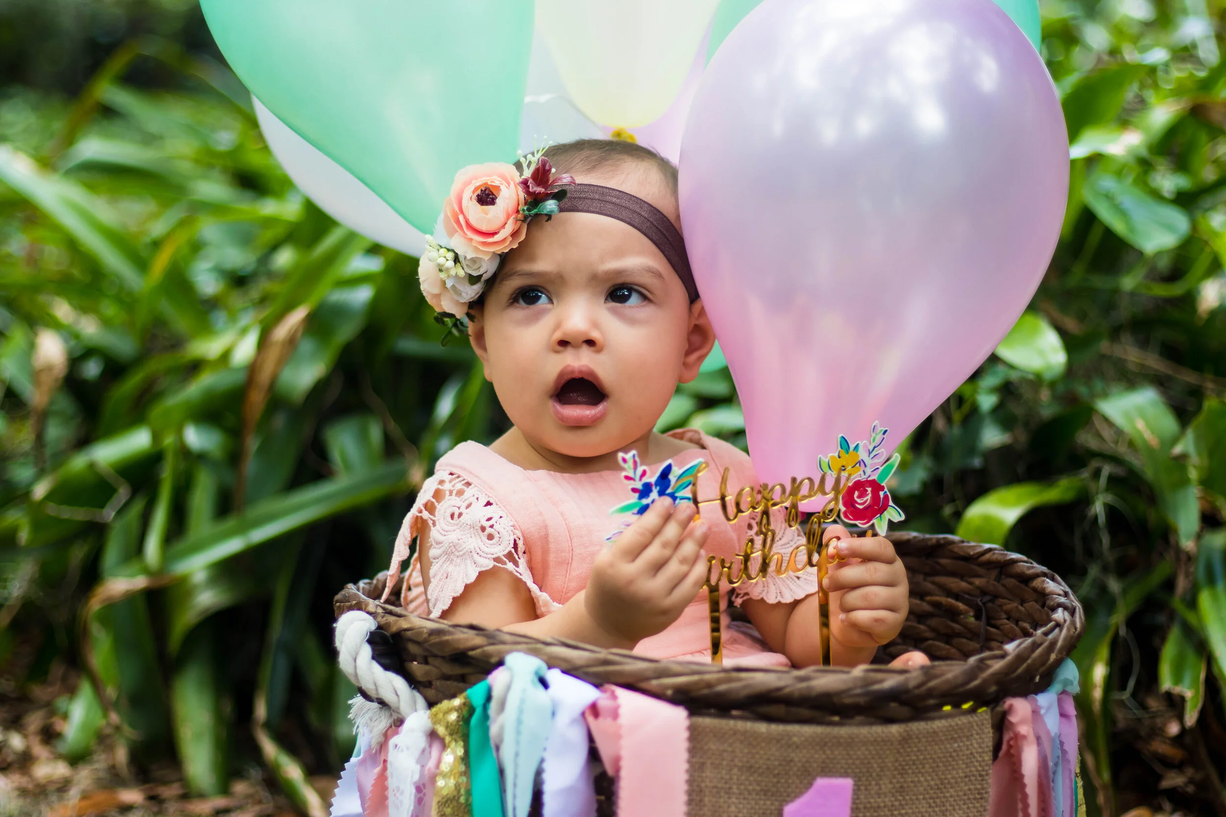 first birthday photoshoot, Tampa orlando