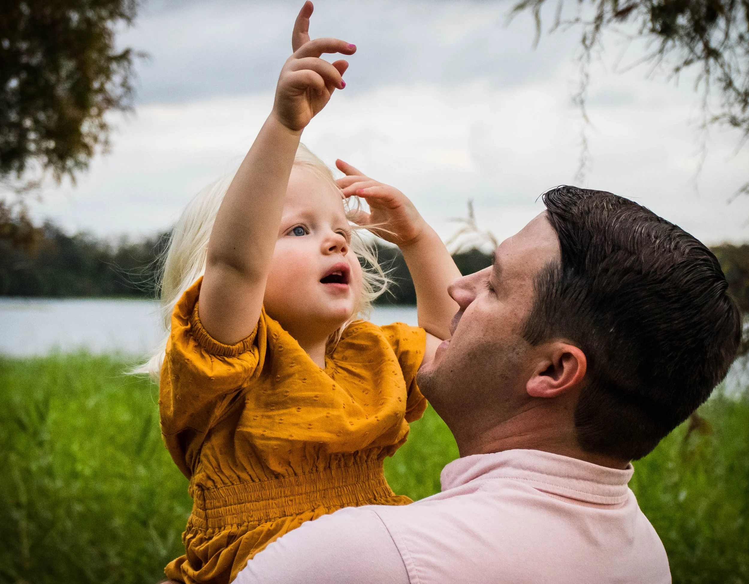 Daddy and child family photography high end lifestyle family photos, Tampa Orlando Lakeland Florida