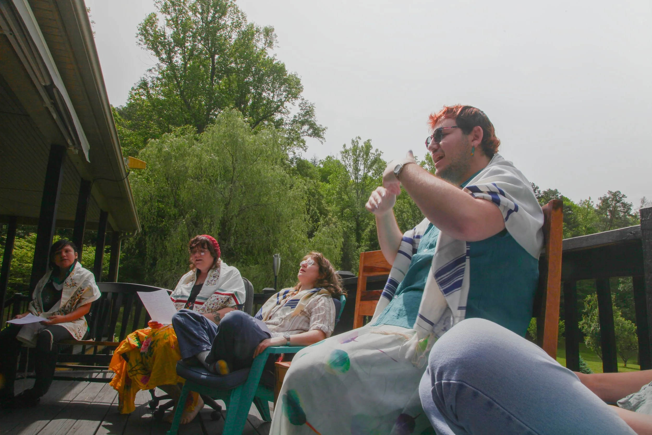 A Queer Niggun Project Retreat May 2026. Photo by Julia Rodriguez-Velez