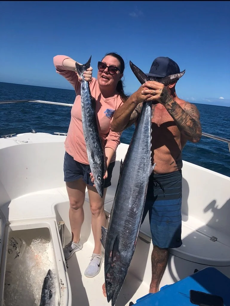 Pesca de wahoo en Aguadilla Puerto Rico