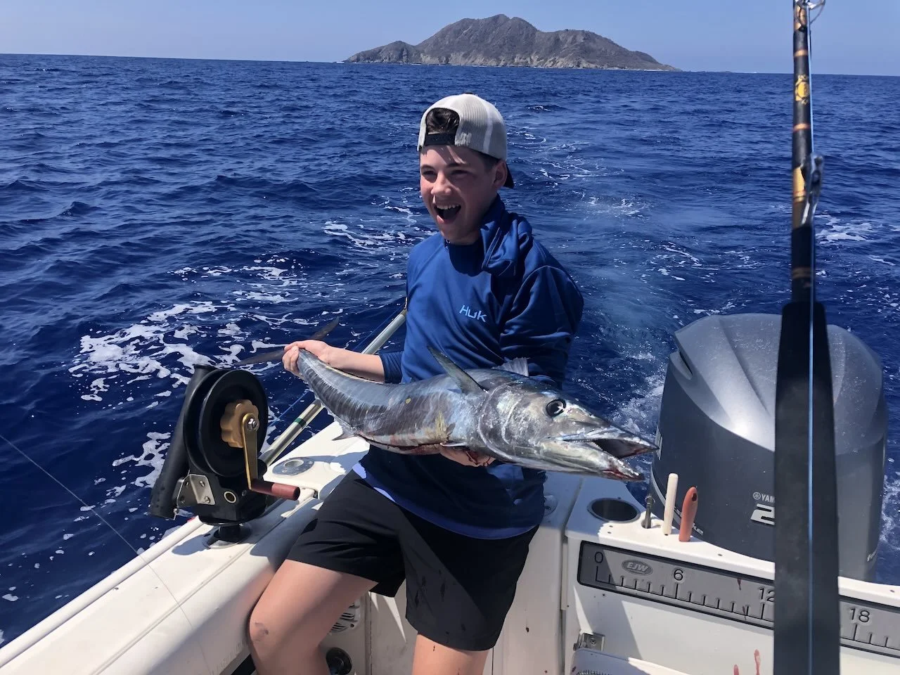 Pesca de wahoo en Puerto Rico