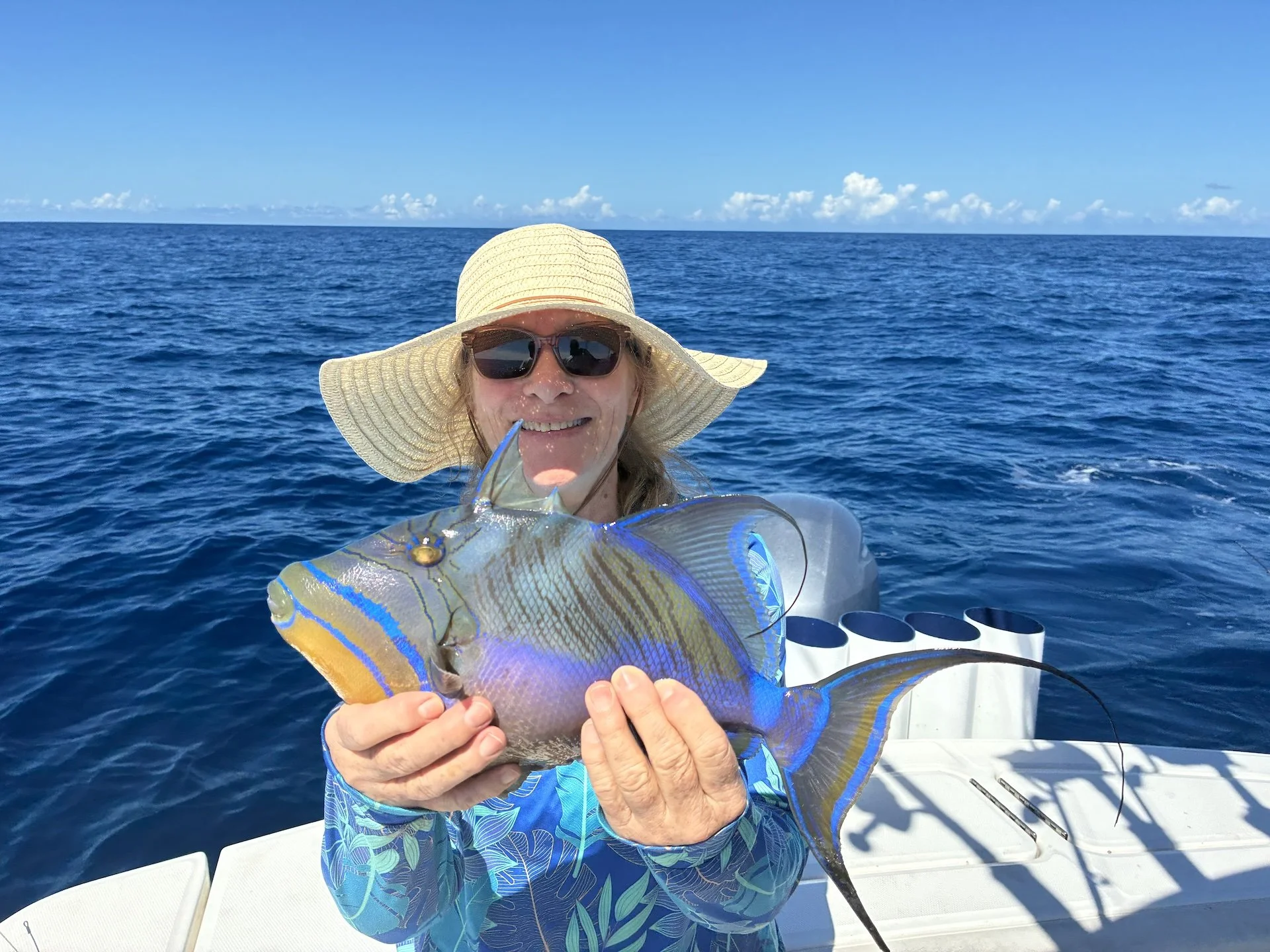 Aventura de pesca de pargo en alta mar con Simply Caught Charters en Rincón (Puerto Rico)