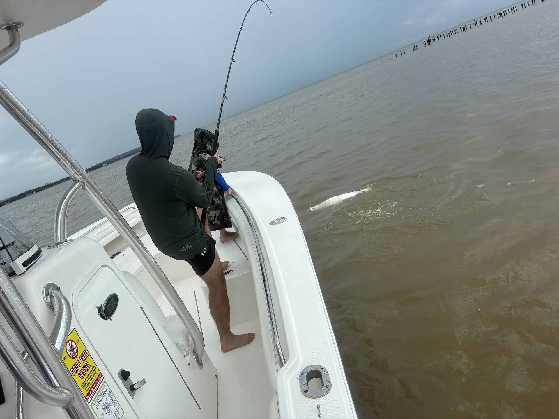 Excursiones de pesca de tarpón con equipo ligero en Rincón