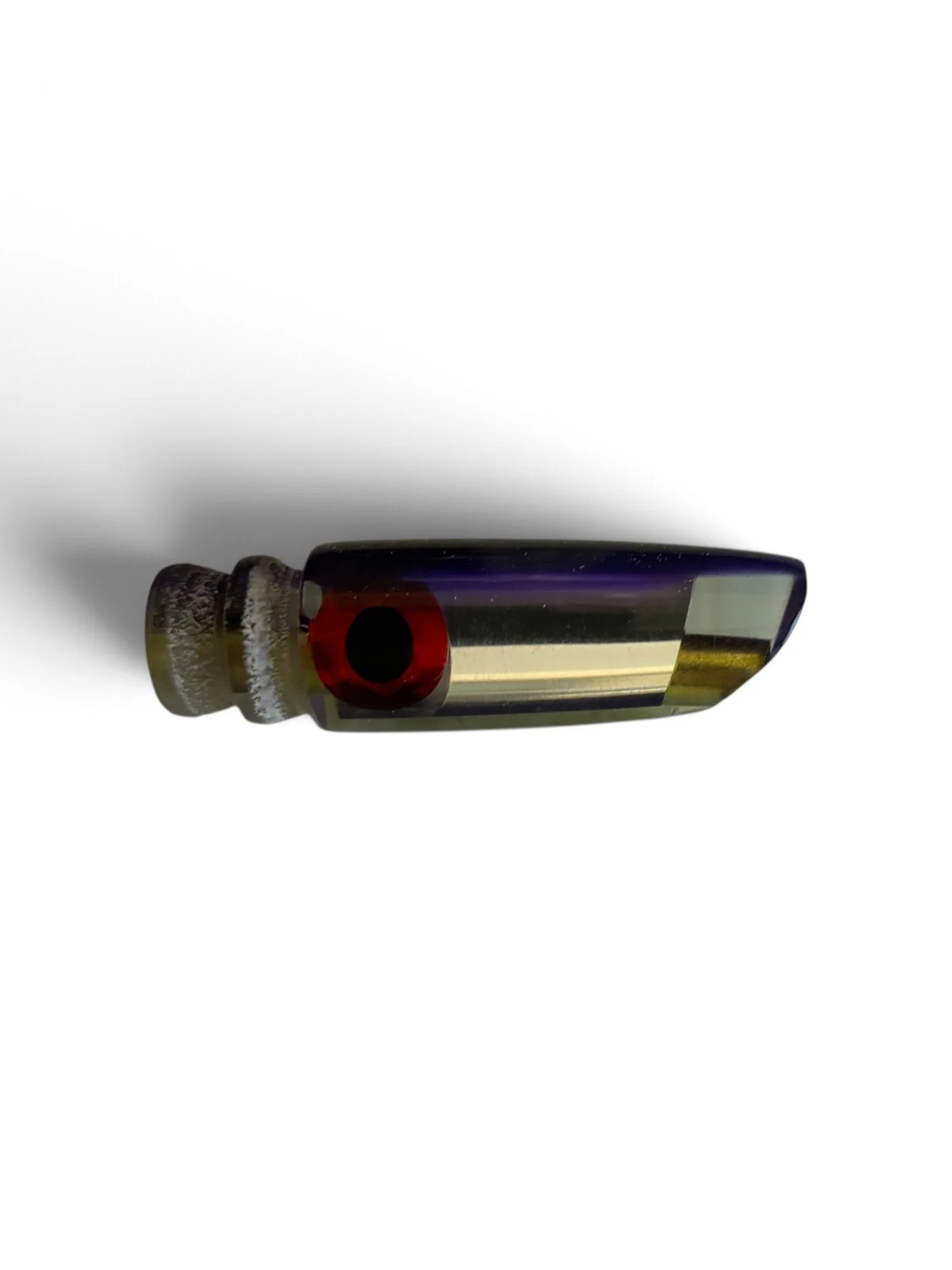 Steve Coggin small offshore 70's style swimmer lure for mahi, tuna, and billfish.
