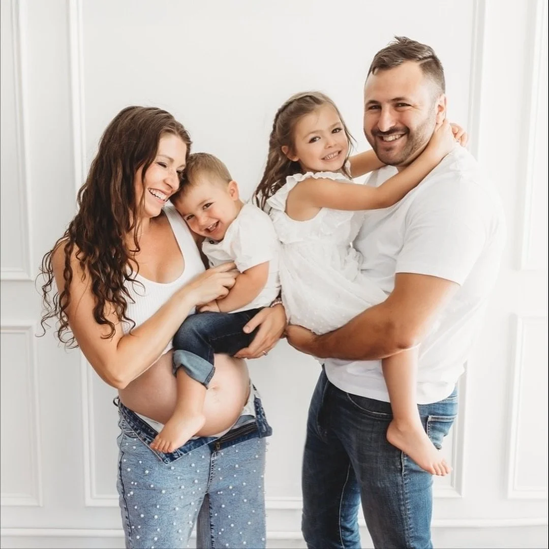 When I stop and think about the fact that I&rsquo;ve photographed BOTH these kiddos as newborns, and now get to photograph baby number three on the way I am literally floored that this is my job!! Getting to know these families, watching these babies
