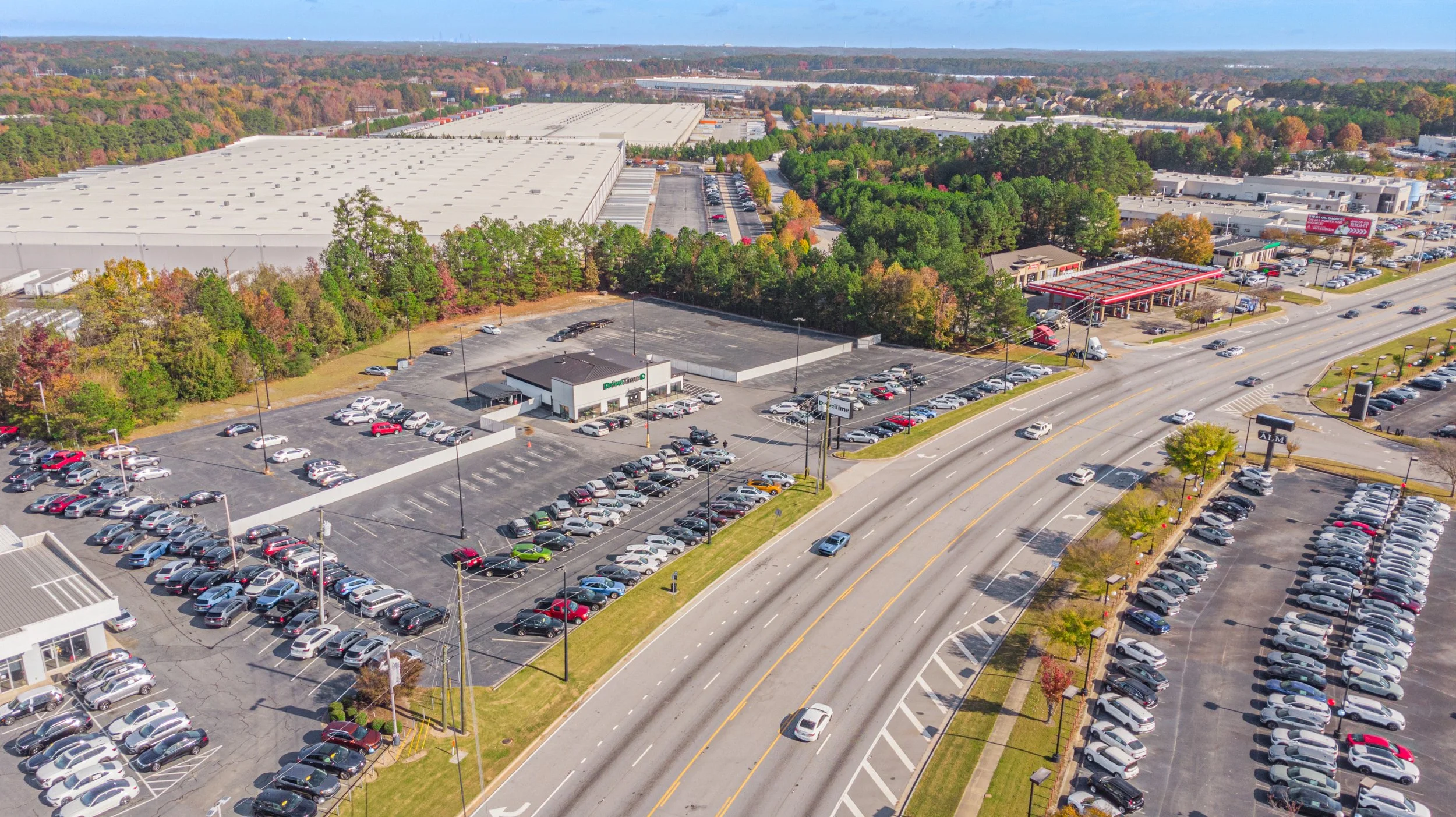 DRONE PHOTO OF DRIVETIME IN UNION CITY