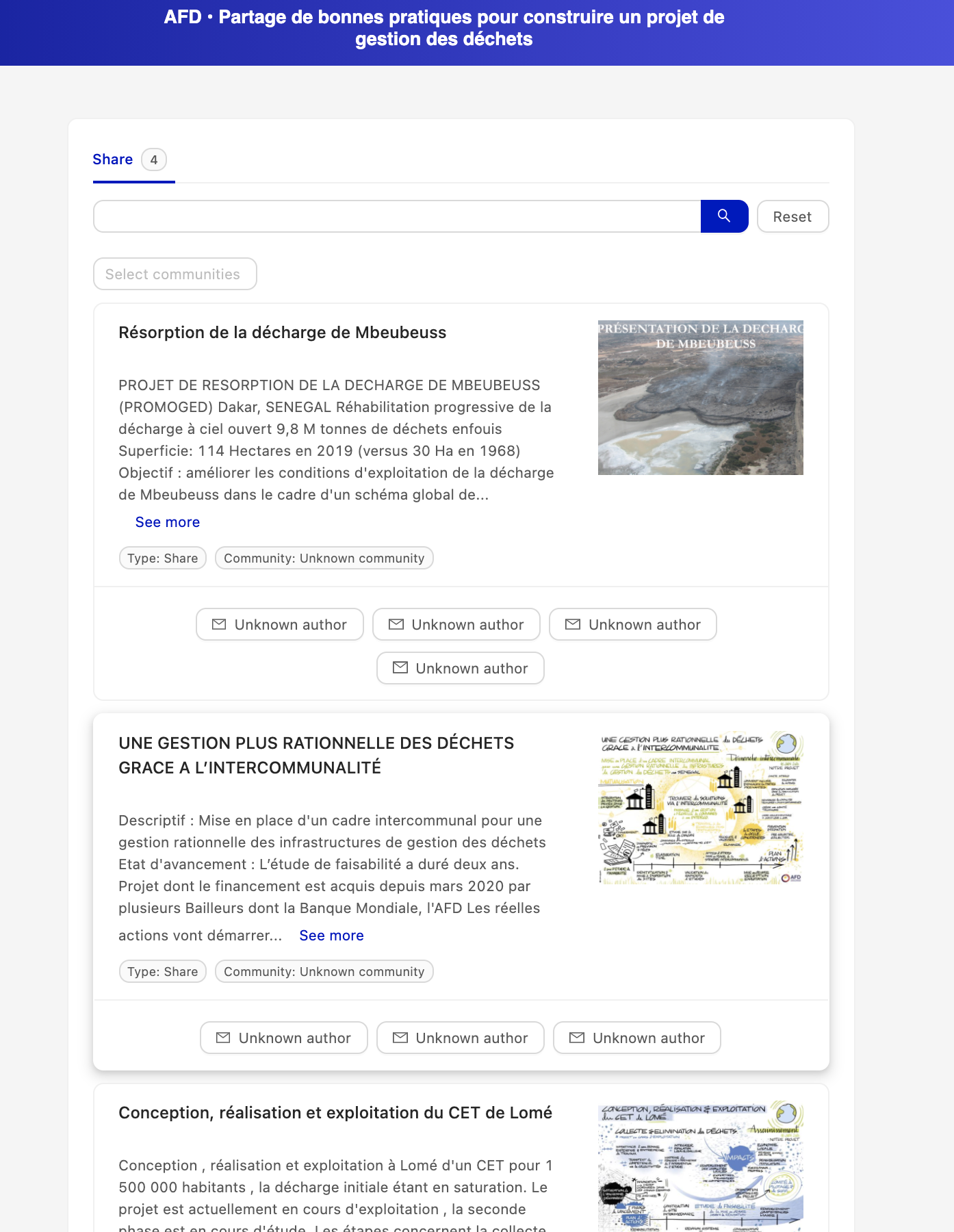 Synthèses co-produites par les participants