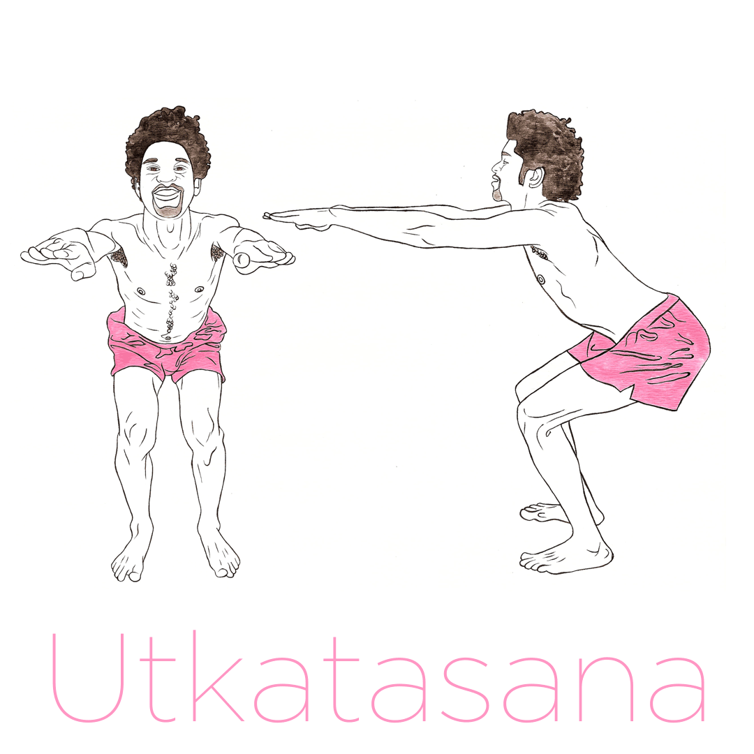 Utkatasana - Awkward Pose