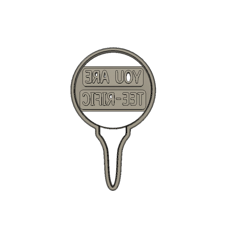 Tee-Rific Ornament Digital STL File
