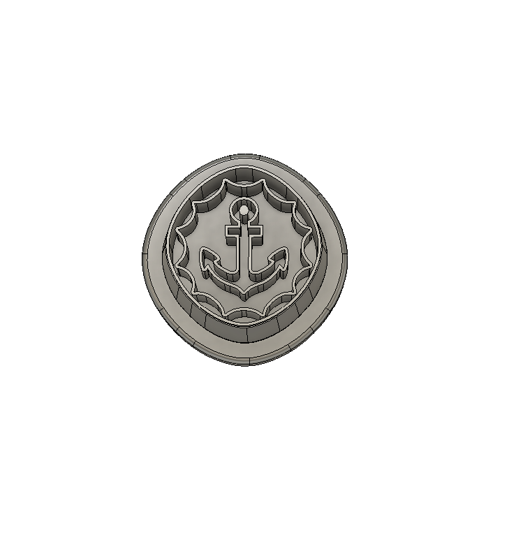 Anchor Charm STL File