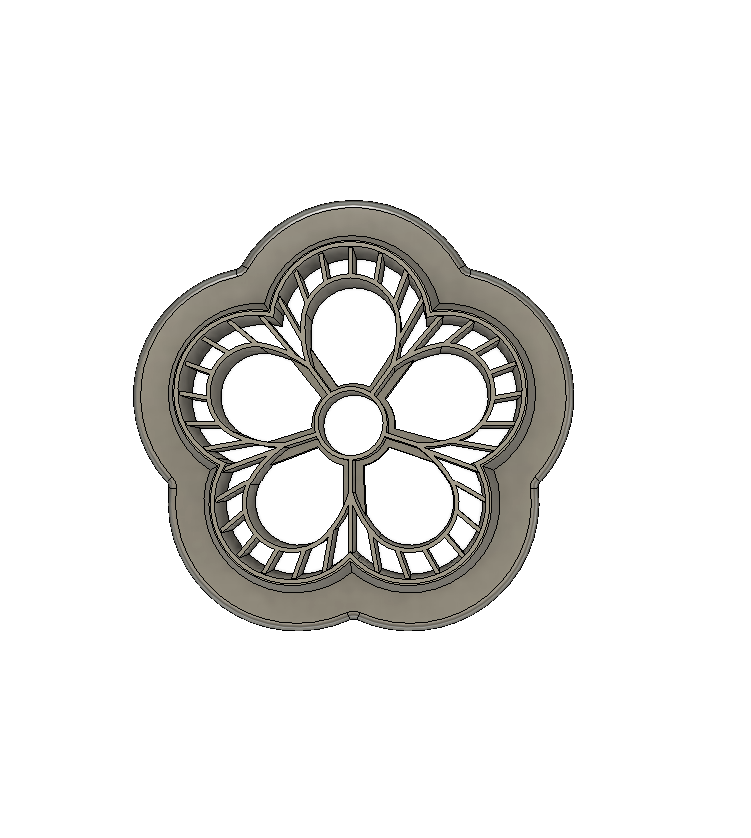 Boho Flower STL File