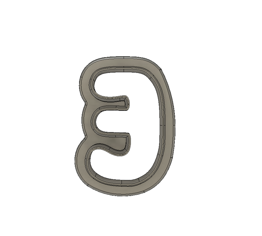 E - Charm STL File
