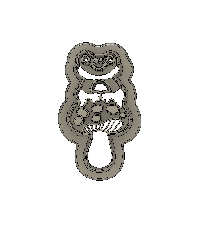 Froggy w/ Mushy STL File