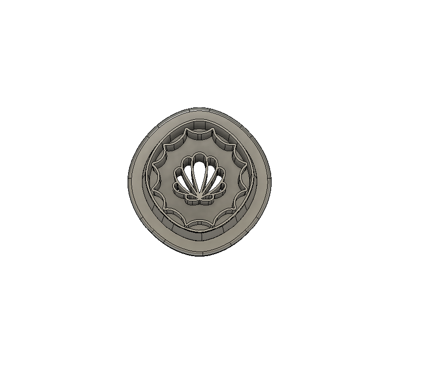 Shell Charm STL File
