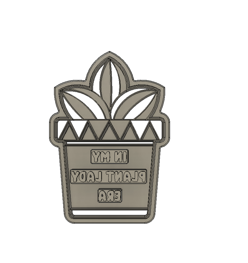 Plant Lady Era Floral Builder Ornament Digital STL File