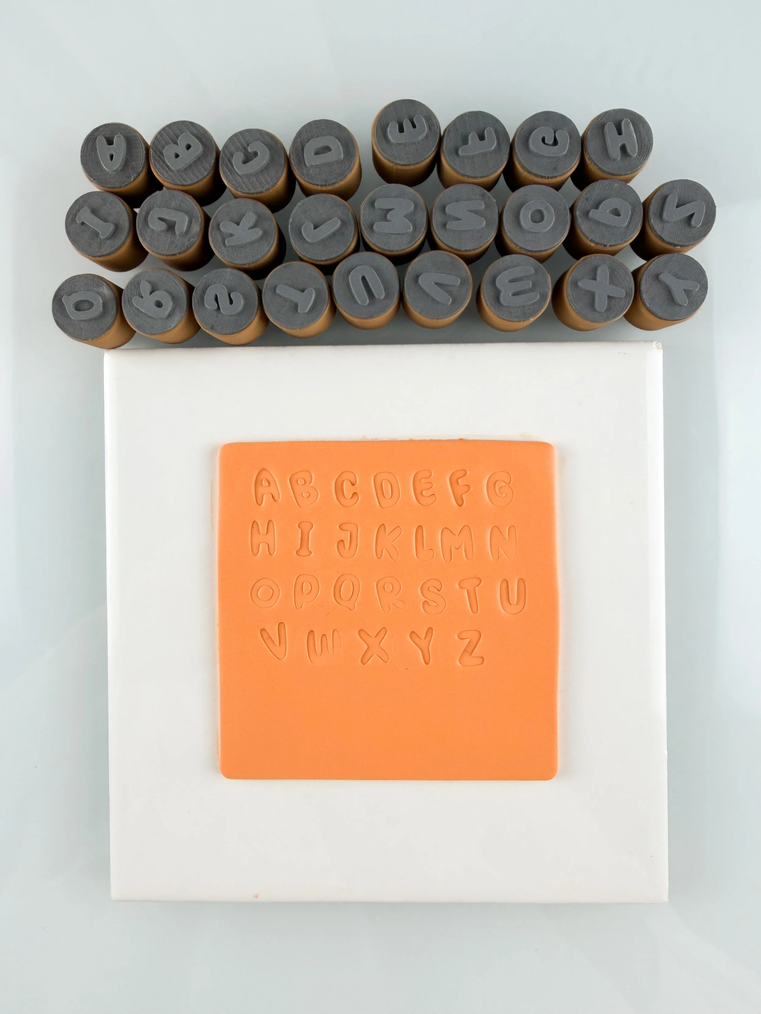 Alphabet Stamp Set Font #2