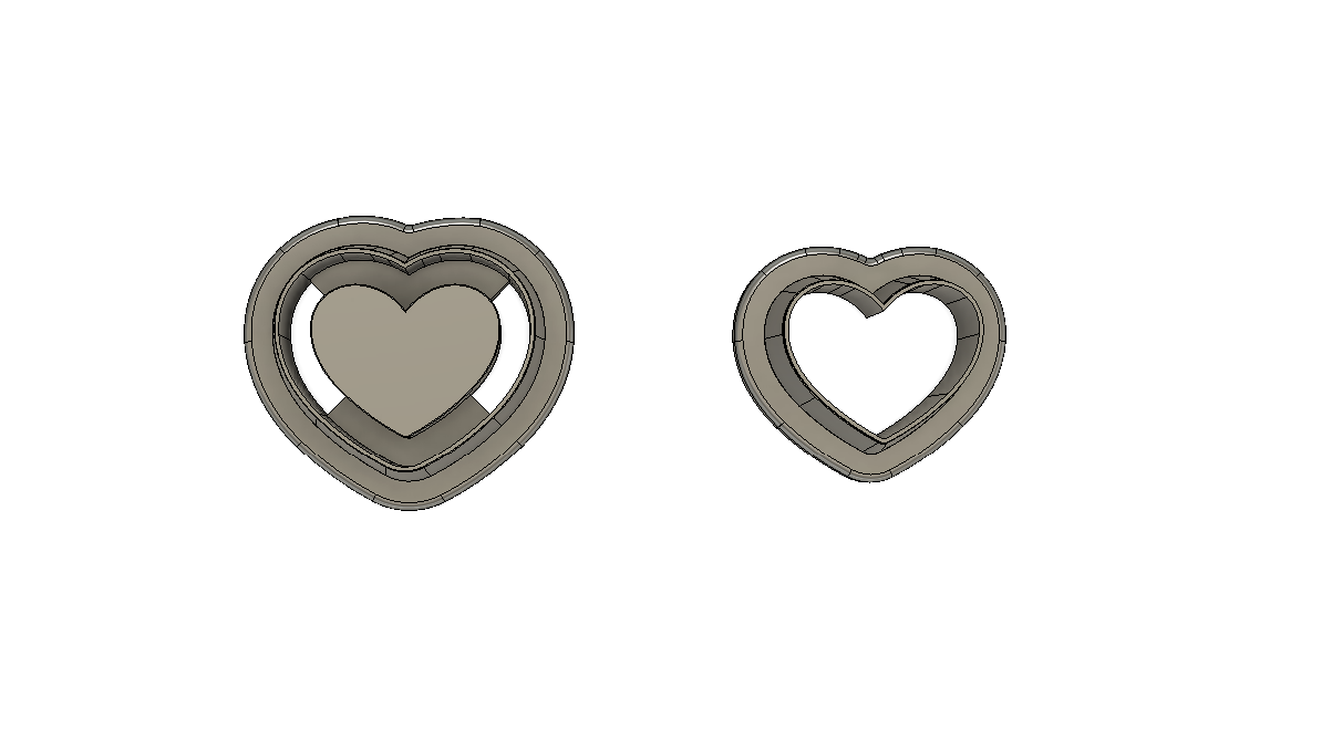 MD Heart Bezel Digital STL File