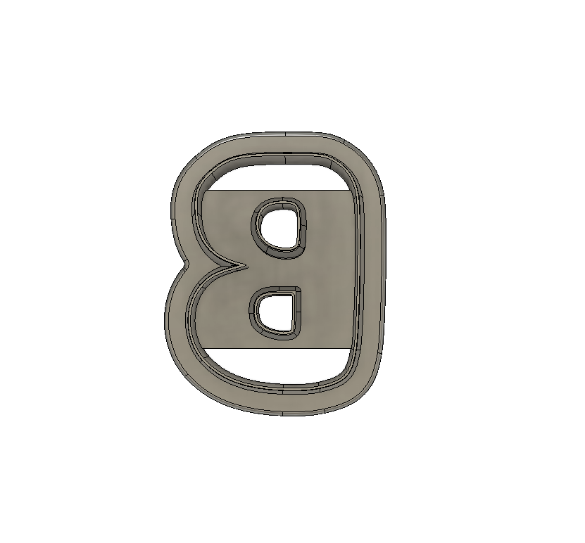 B - Charm STL File