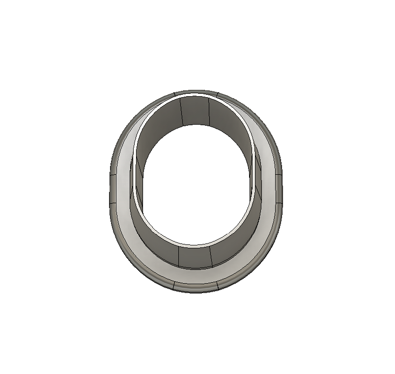 Oval Charm STL File