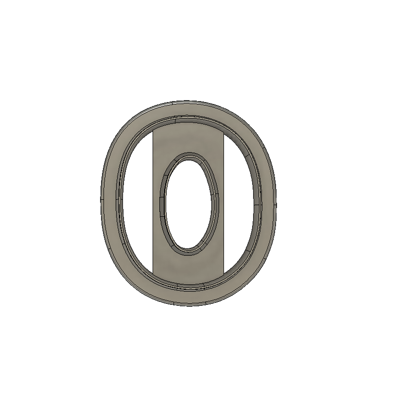 O - Charm STL File