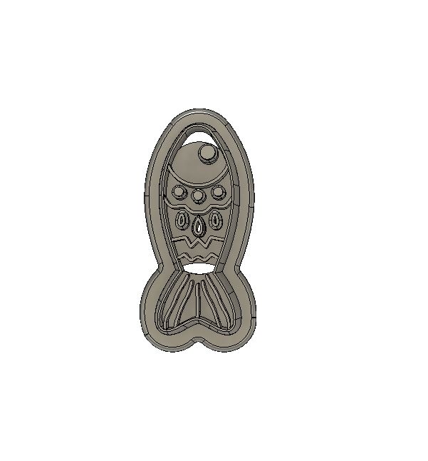Boho Fish STL File