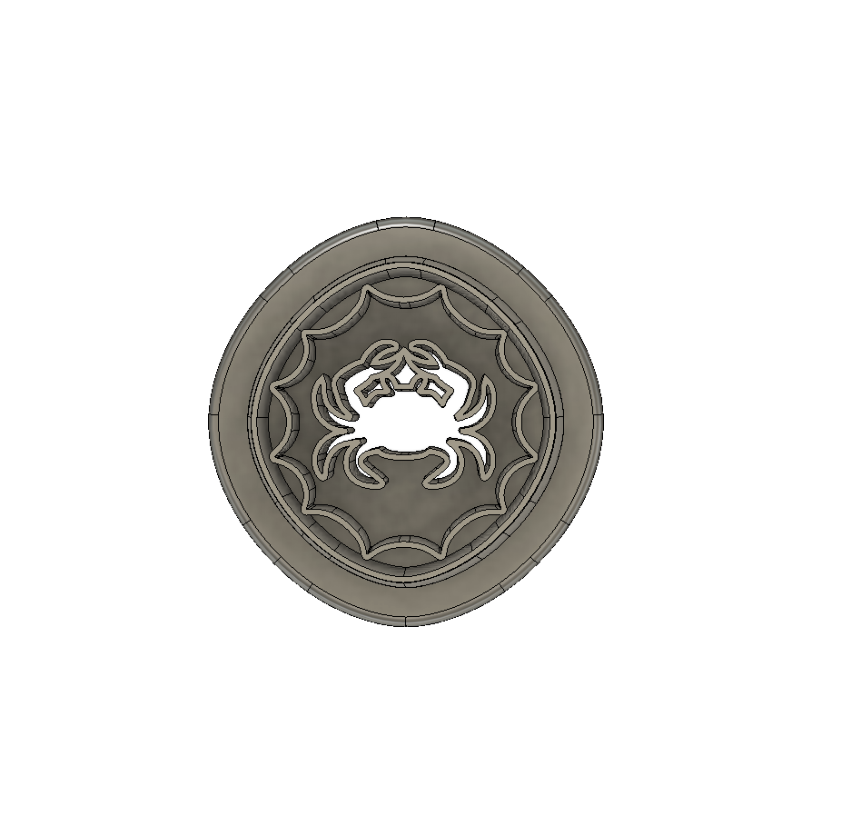 Crab Charm STL File