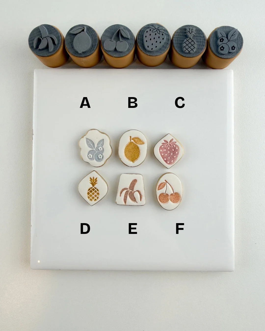 Charm Bar Stamps - Group 4