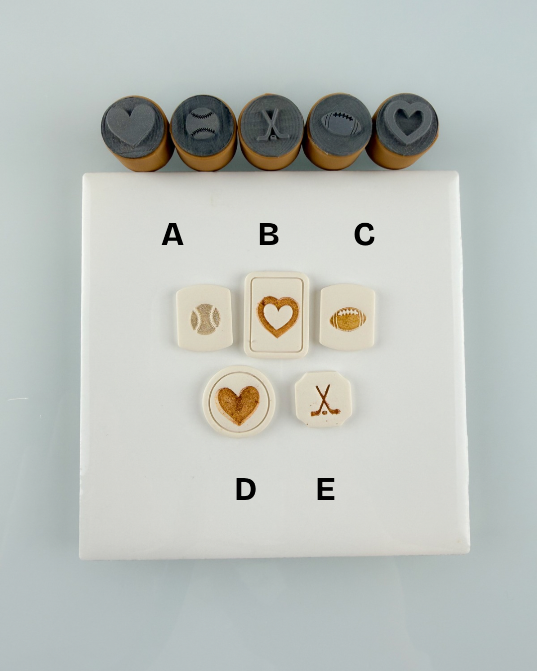 Charm Bar Stamps - Group 9