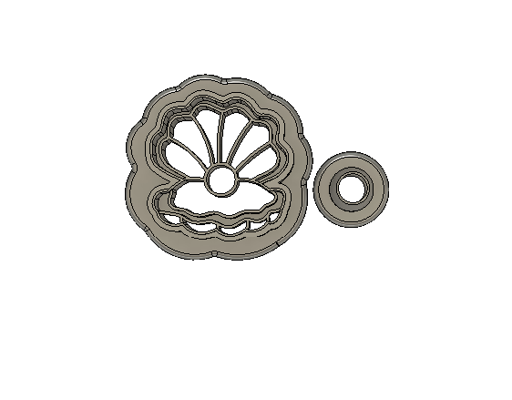 Clam & Pearl STL File