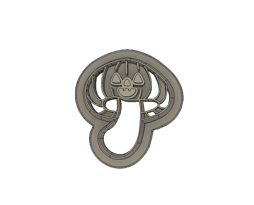 Pumpkin Mushy STL File