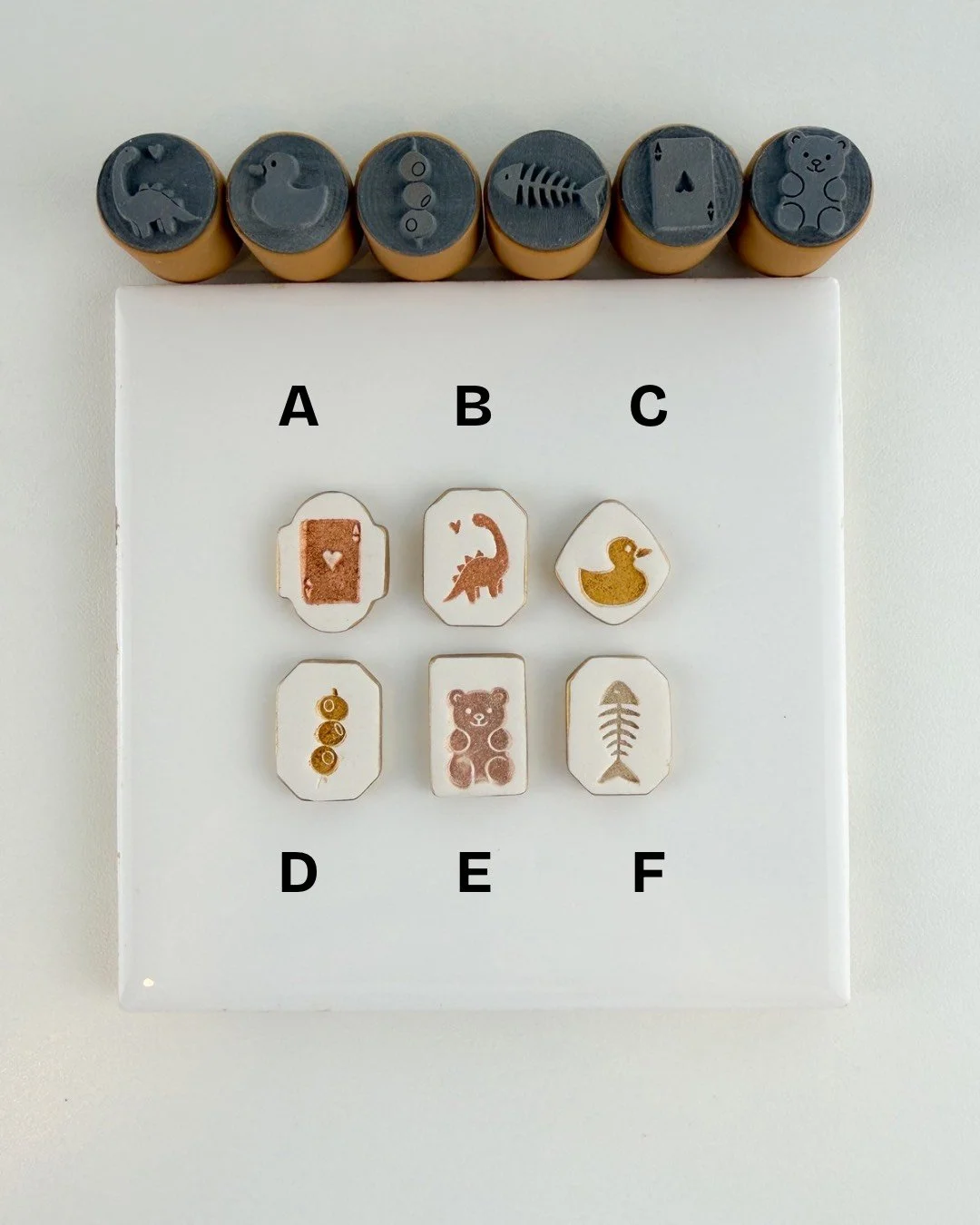 Charm Bar Stamps - Group 7