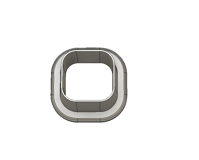15mm Square Charm STL File