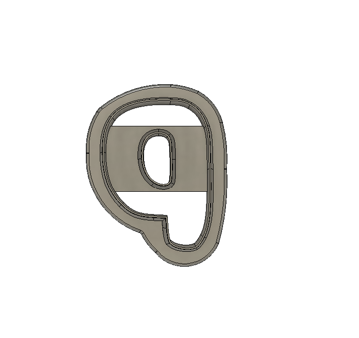 P - Charm STL File