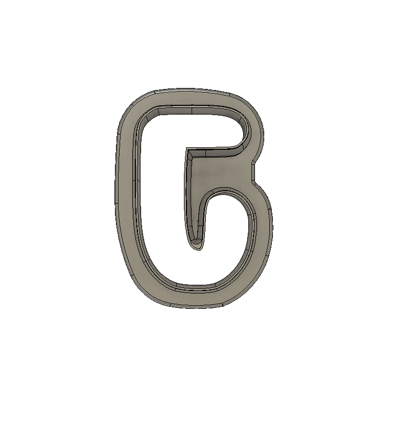 J - Charm STL File