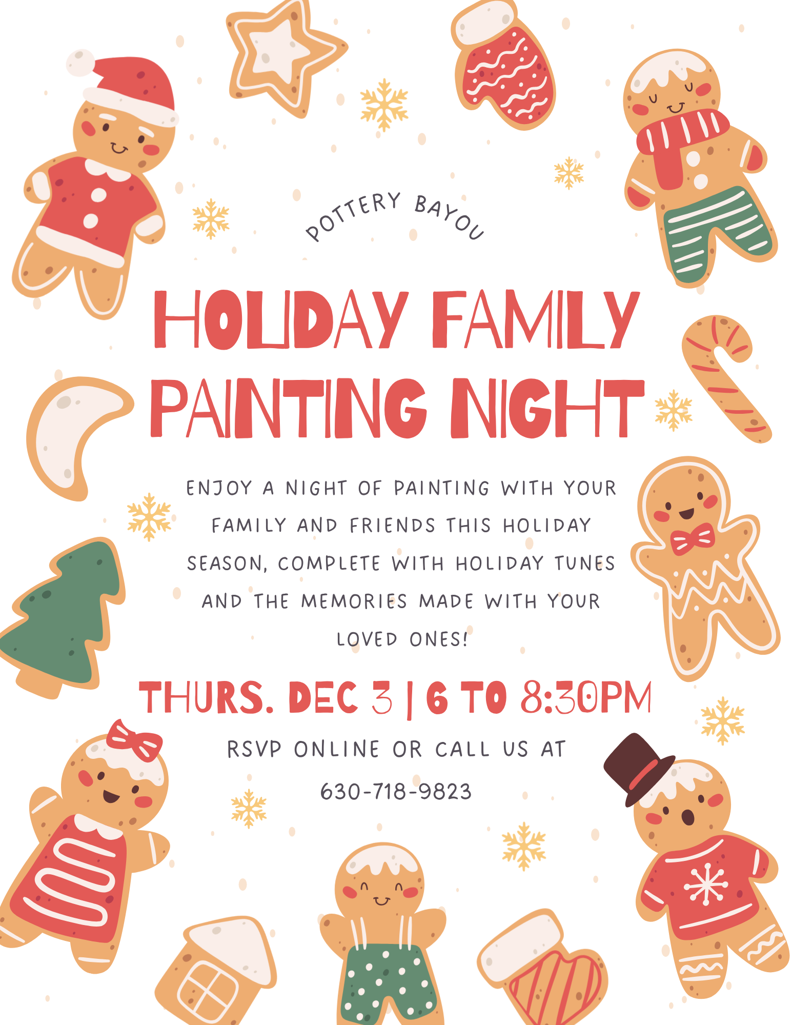 Holiday Family Painting Night