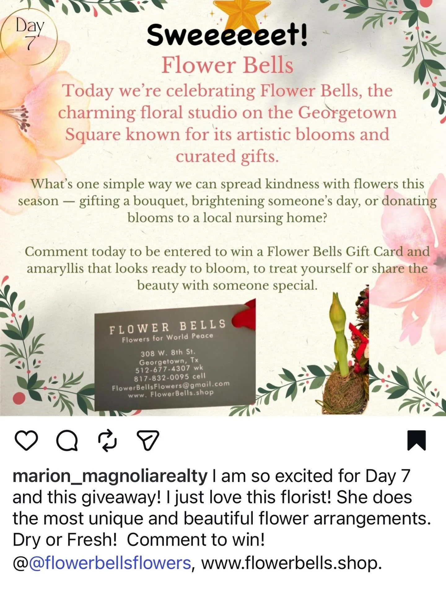 Grateful for clients that promote small business while spreading generosity wherever they go.