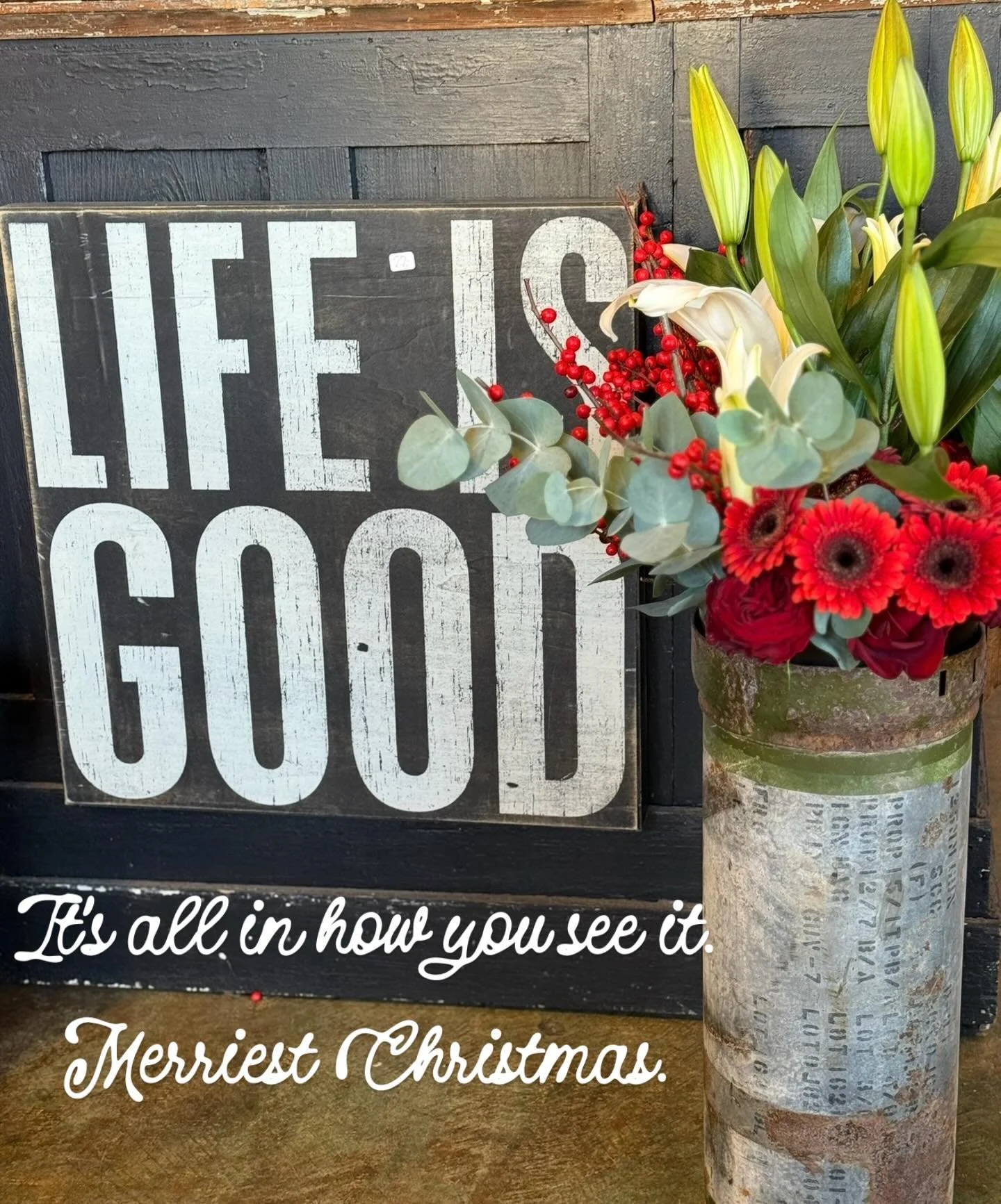 Thankful for every purchase, and face through the door. It&rsquo;s so fun sharing the flower shop with YOU.