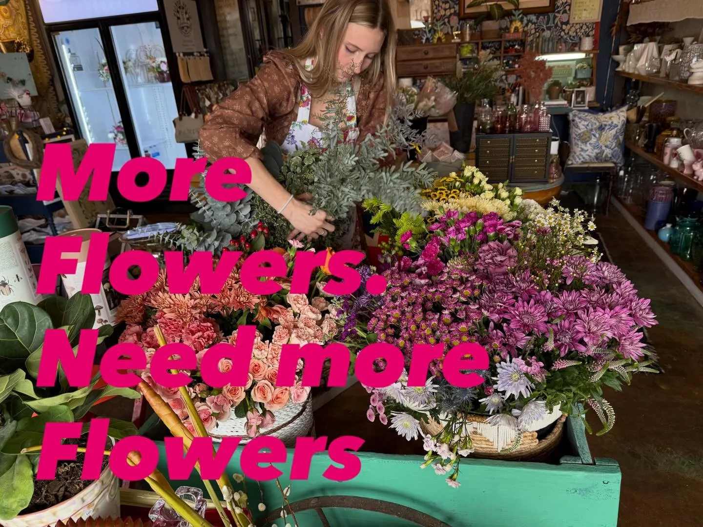 Heather is tending our &ldquo;garden&rdquo;. Thanks Heather.