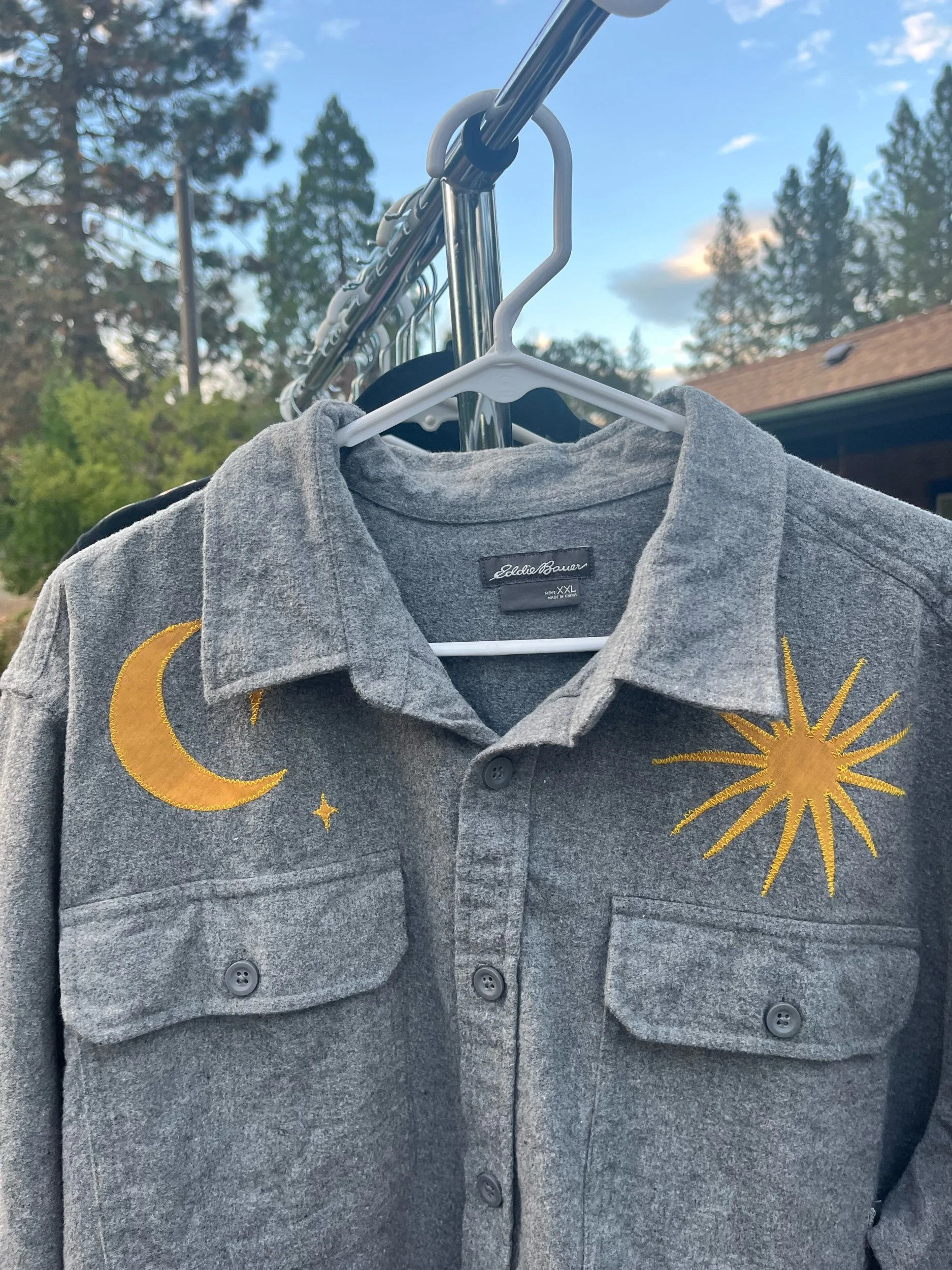 Sun & Moon Grey Flannel