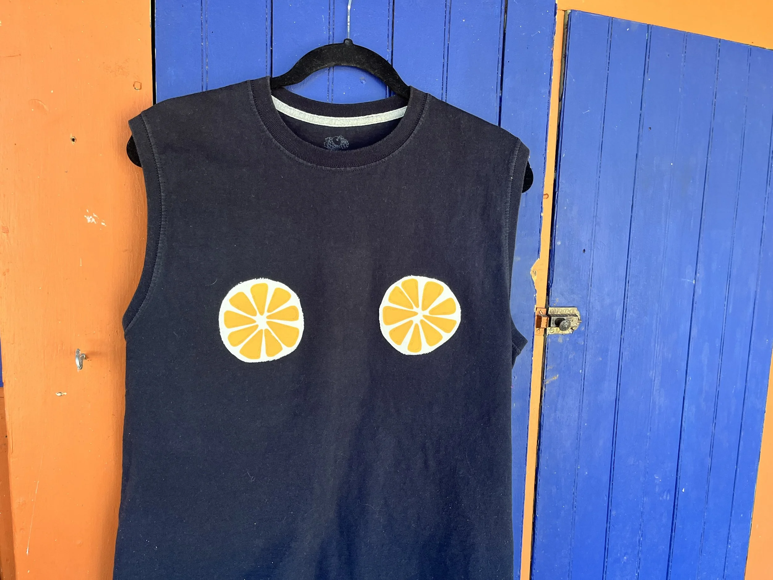 Orange Fruit Tank Top