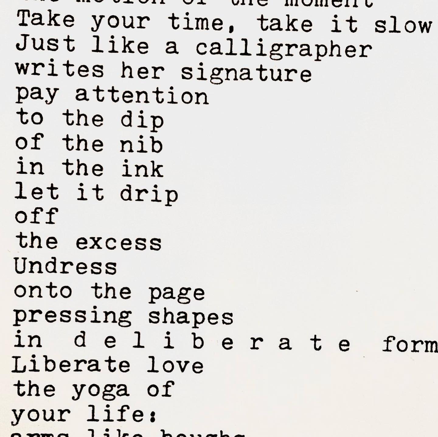 Some of my free typewriter poems from the last month... I write one free custom poem on Sundays. If you would like a specific, one-of-kind poem gift (ie, birthday, wedding, anniversary, thank you, get well) or a blessing or memorial poem or even &ldq