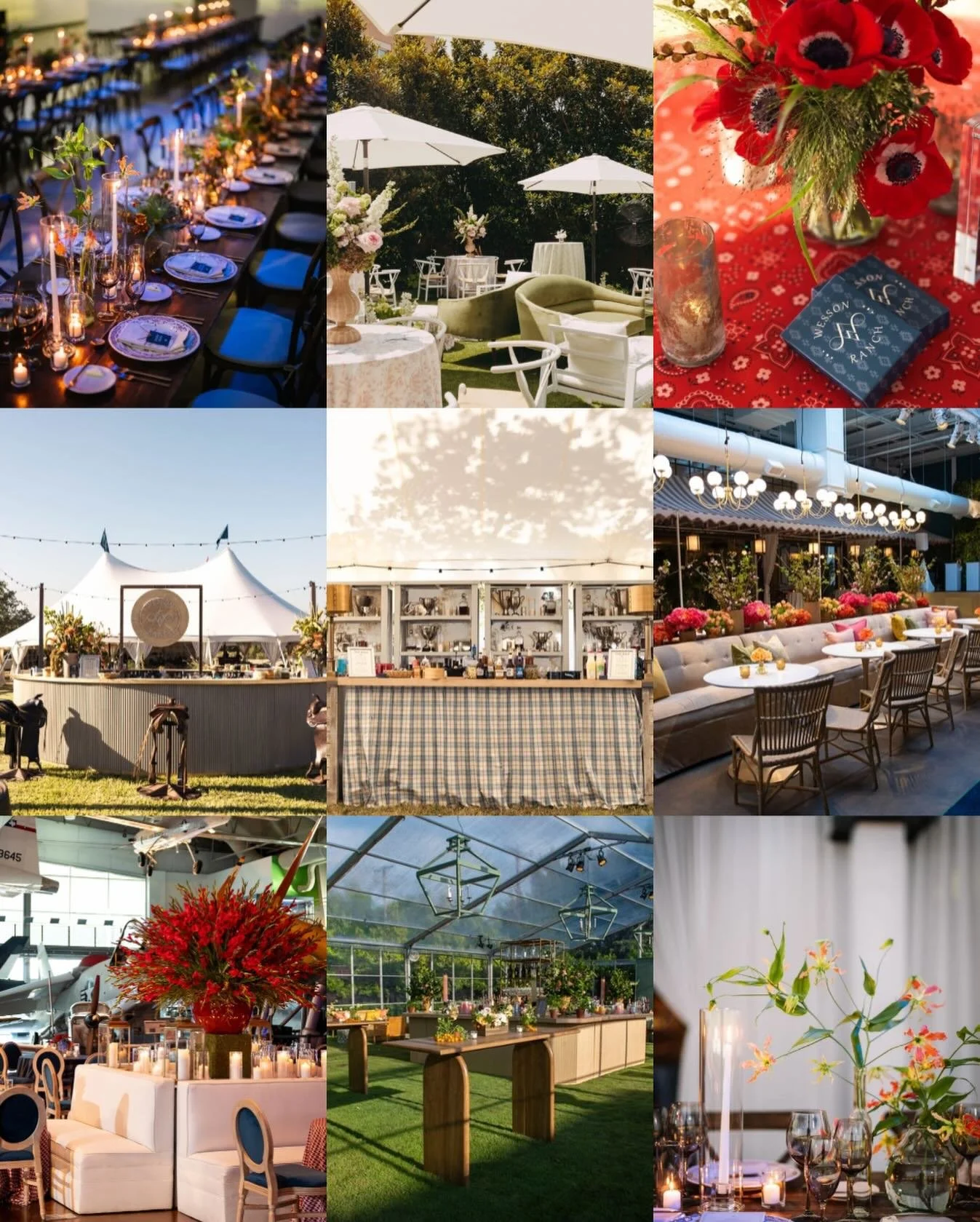 a look back at the moments we created this year with @jacksondurhamevents. working with them means partnering with a team who cares as much about how a space ✨feels✨as how it looks. from furniture selection and layouts to florals and final details, t