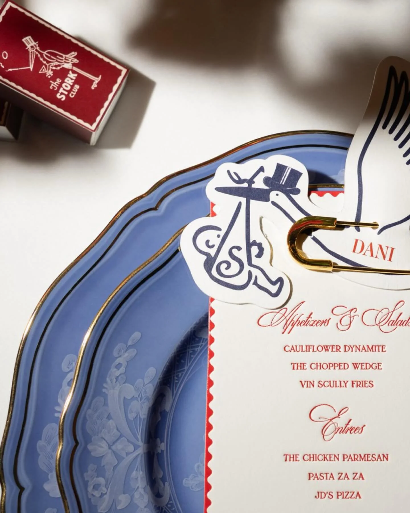 the stork club: velvet-rope treatment for @daniaustin&rsquo;s very special delivery ✨🕊️