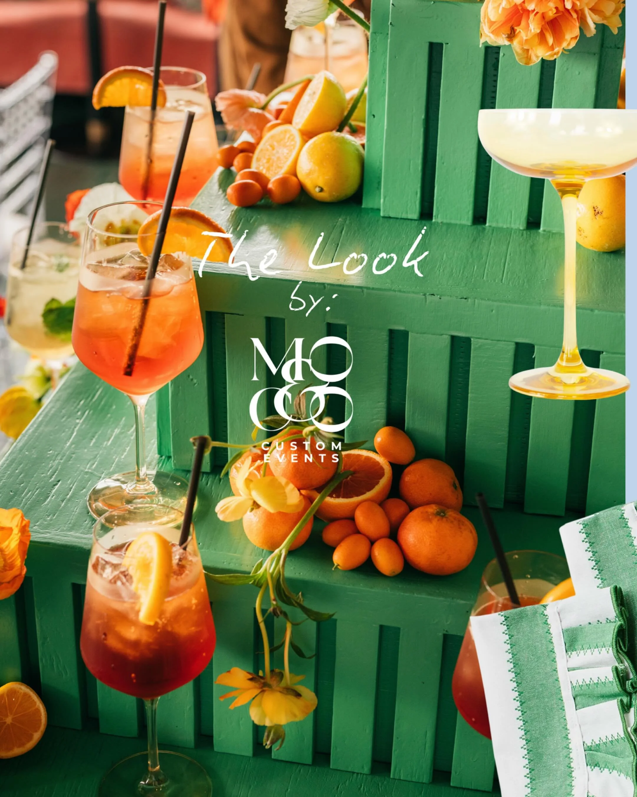 Introducing The Look by MO&amp;CO where we recreate some of our favorite events over the years via shoppable edits. Link in bio to explore No. 1 🍊