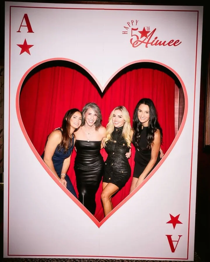 The house always wins when every detail is stacked in its favor. A surprise casino night celebrating a 50th birthday featuring the most decadent of bites and custom moments around every corner, from the iconic playing card photo moment to poker chips