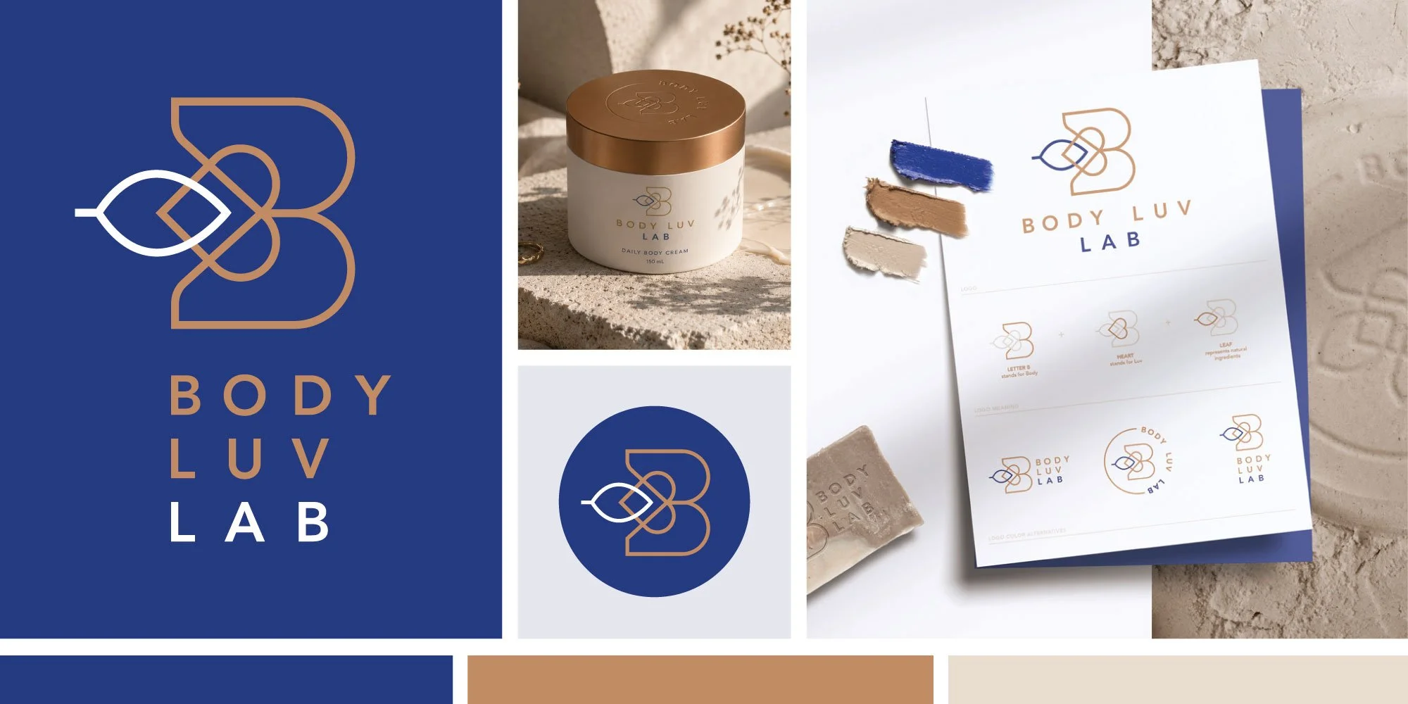 logo design and branding for vancouver beauty studio and cosmetics