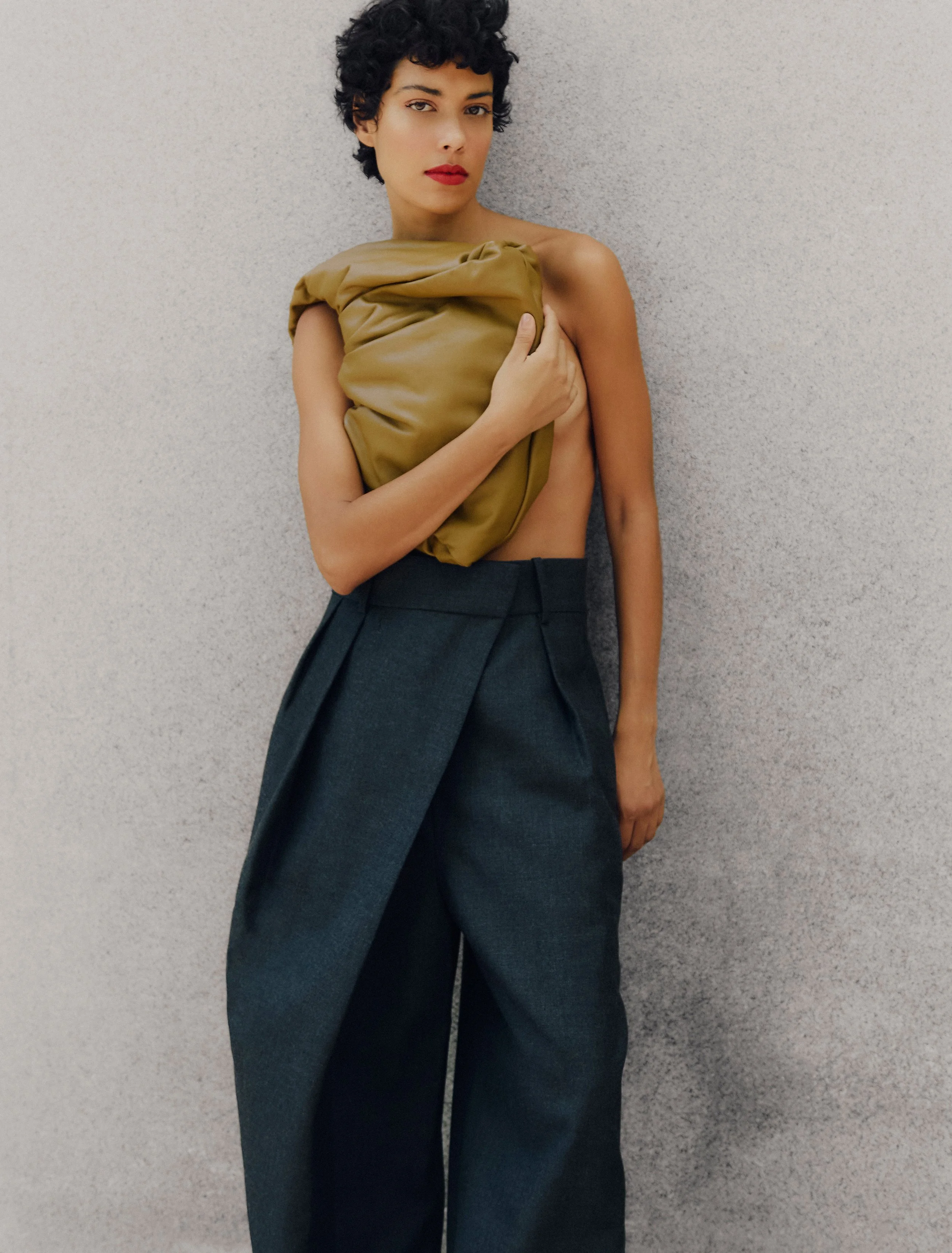 Nina Mendes shot by Mateus Rubim, creative direction Paulo Salim, styling Aline Swoboda, Beauty Cidoca Nogueira