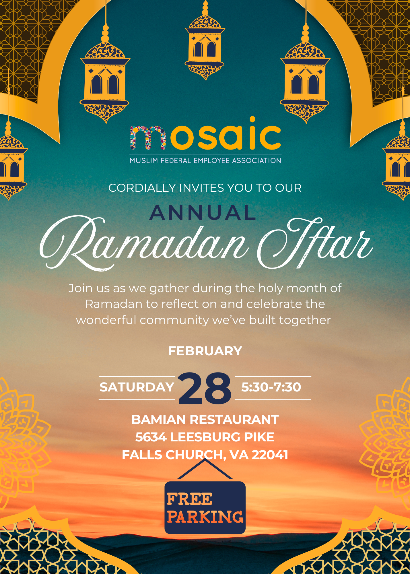 Mosaic Iftar 2026